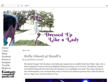 Tablet Screenshot of dresseduplikealady.com